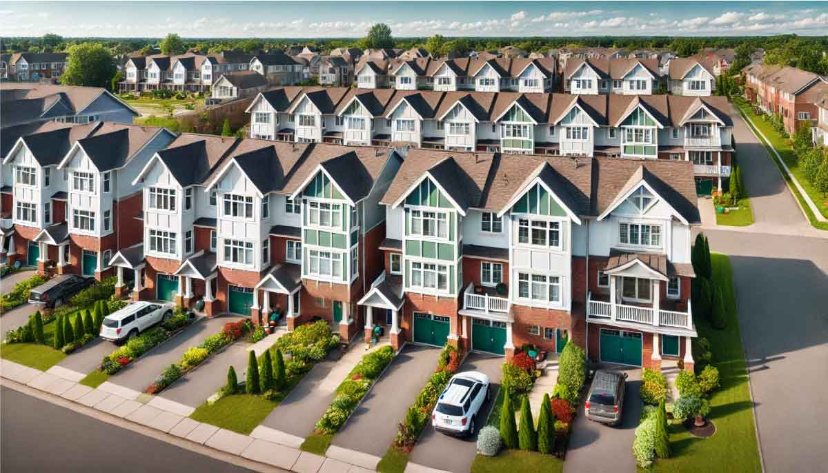 suburban-townhouse-complex-depiction