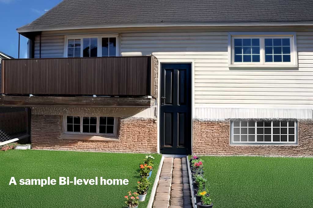A sample Bi-level home