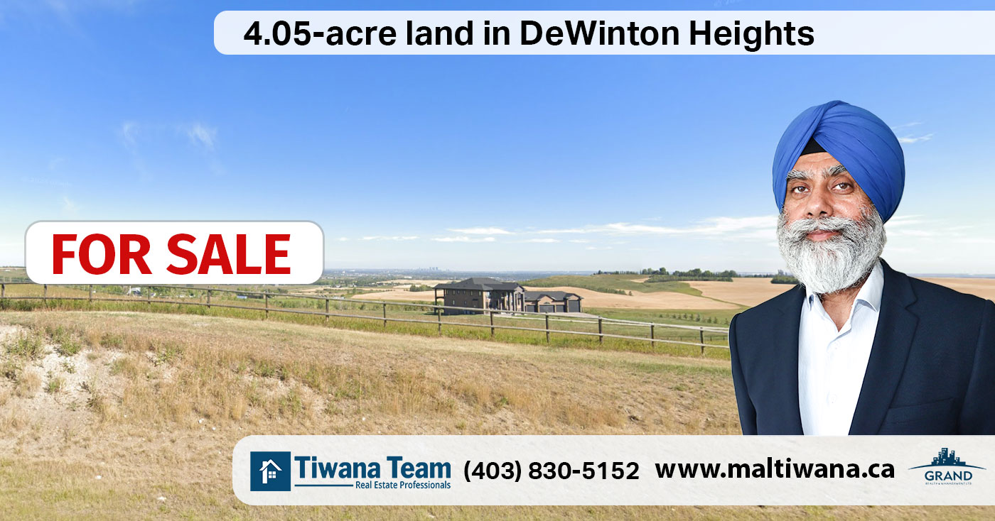 250080 Dynasty Drive W: 4.05-acre land in DeWinton Heights