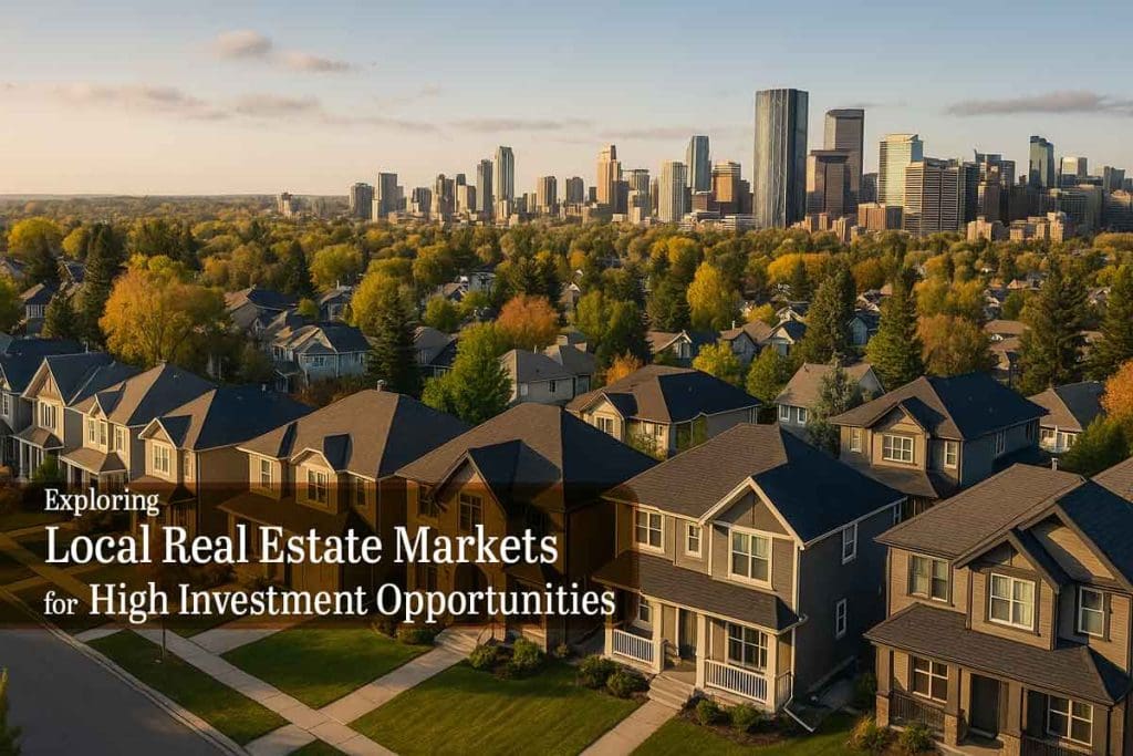 Exploring Local Real Estate Markets for High Investment Opportunities